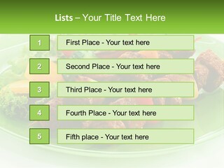 Green Ownership Model PowerPoint Template