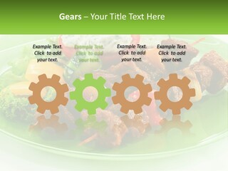 Green Ownership Model PowerPoint Template