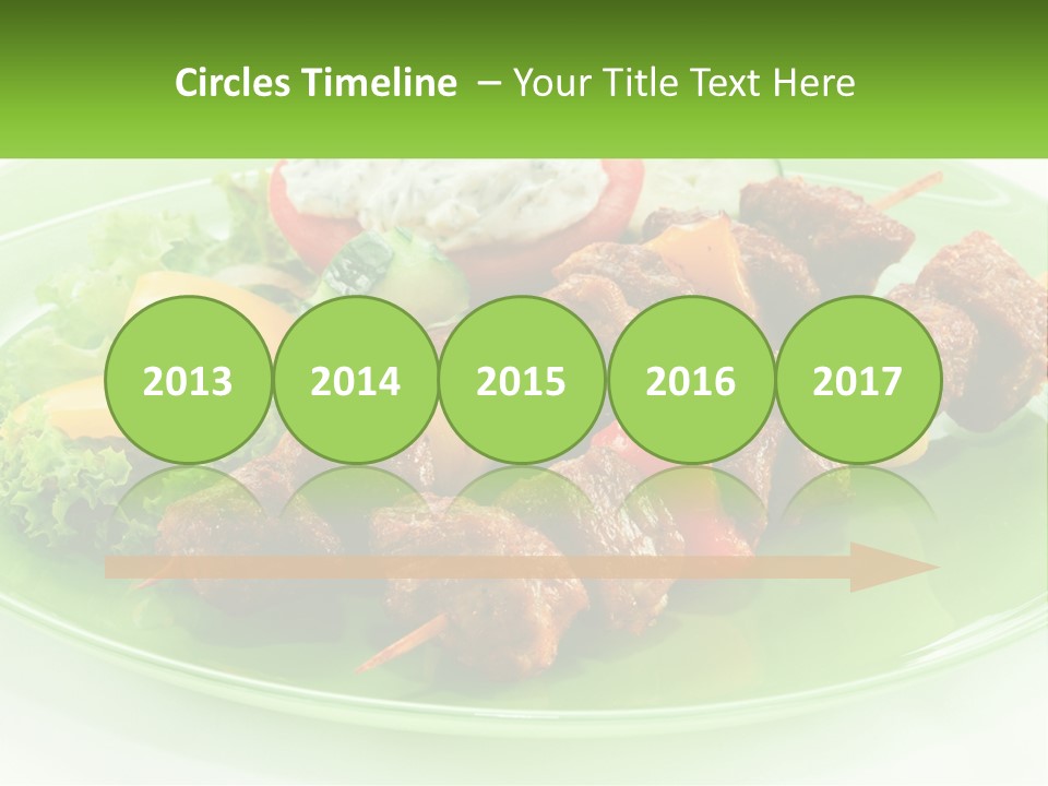 Green Ownership Model PowerPoint Template