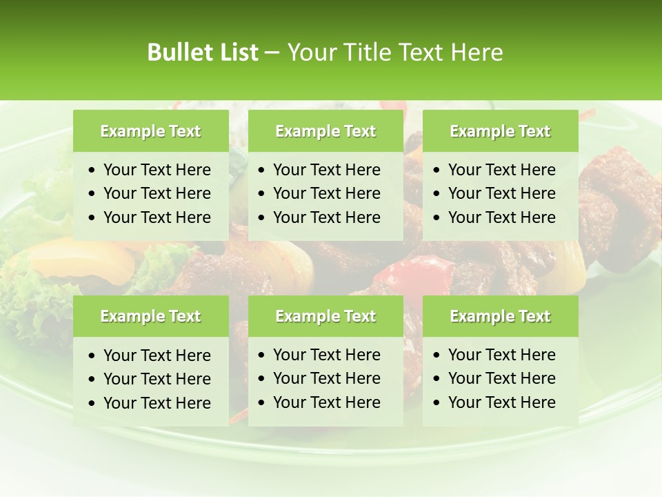 Green Ownership Model PowerPoint Template