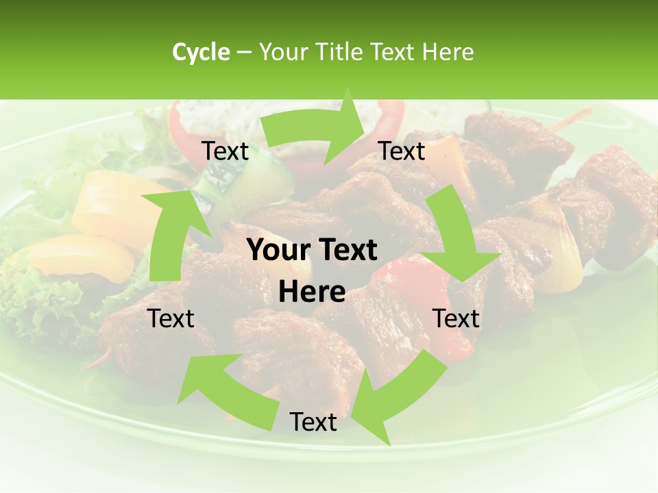 Green Ownership Model PowerPoint Template