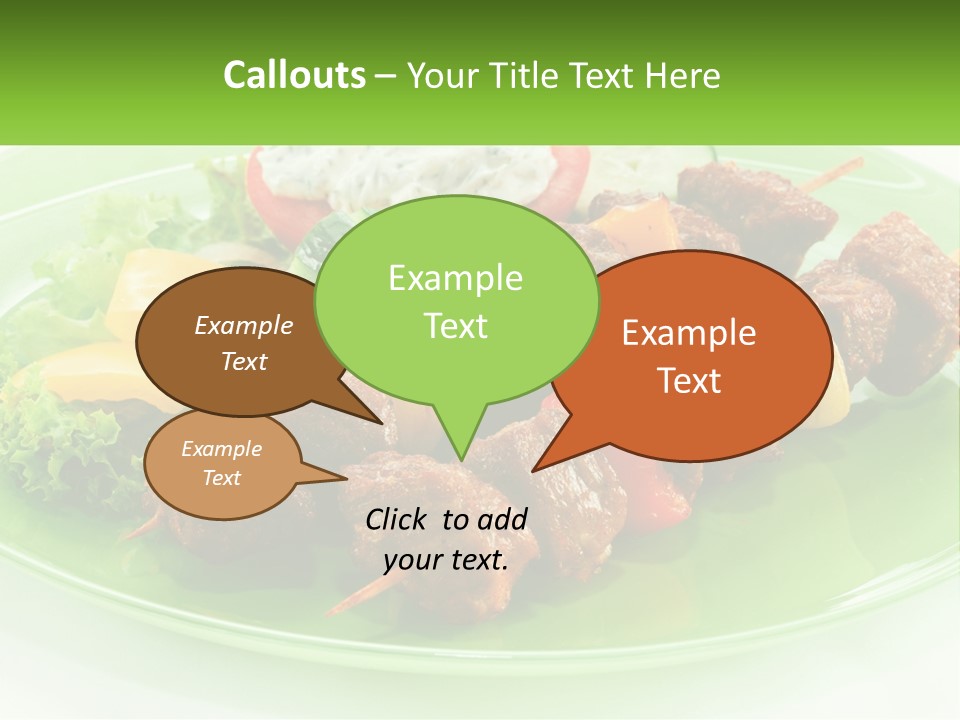 Green Ownership Model PowerPoint Template