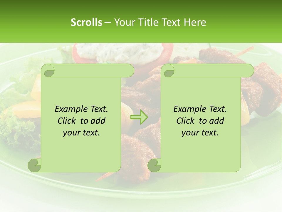 Green Ownership Model PowerPoint Template