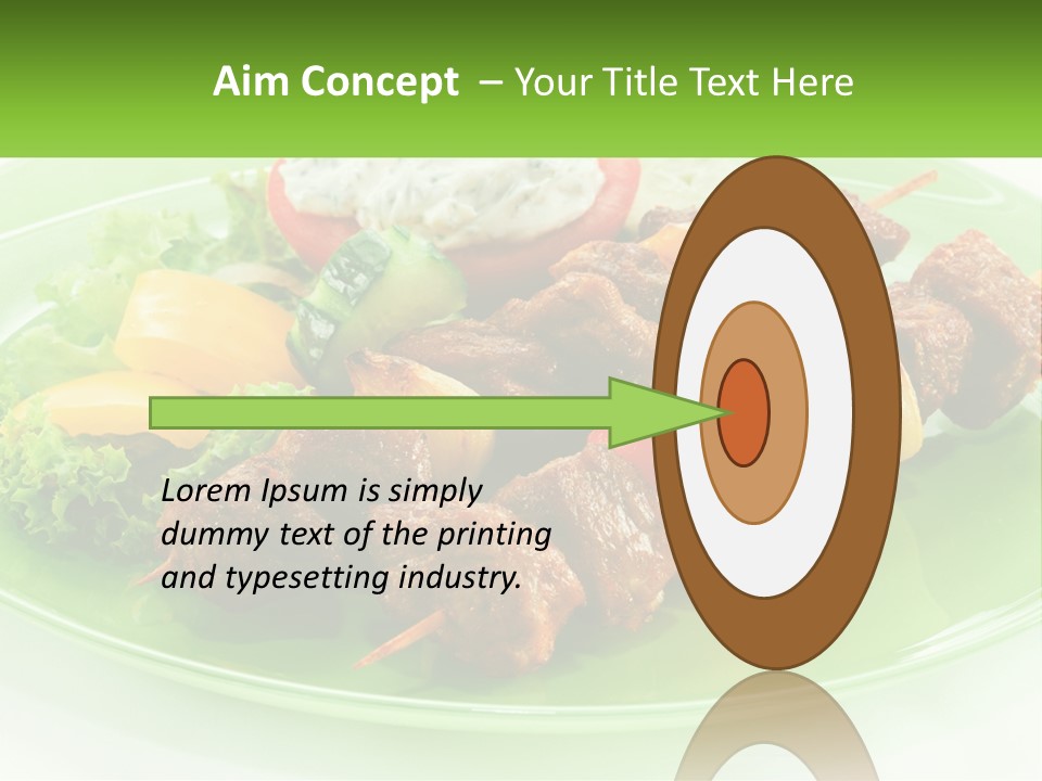 Green Ownership Model PowerPoint Template