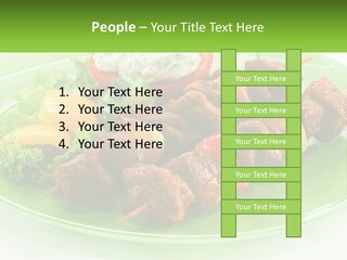 Green Ownership Model PowerPoint Template