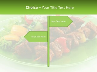 Green Ownership Model PowerPoint Template