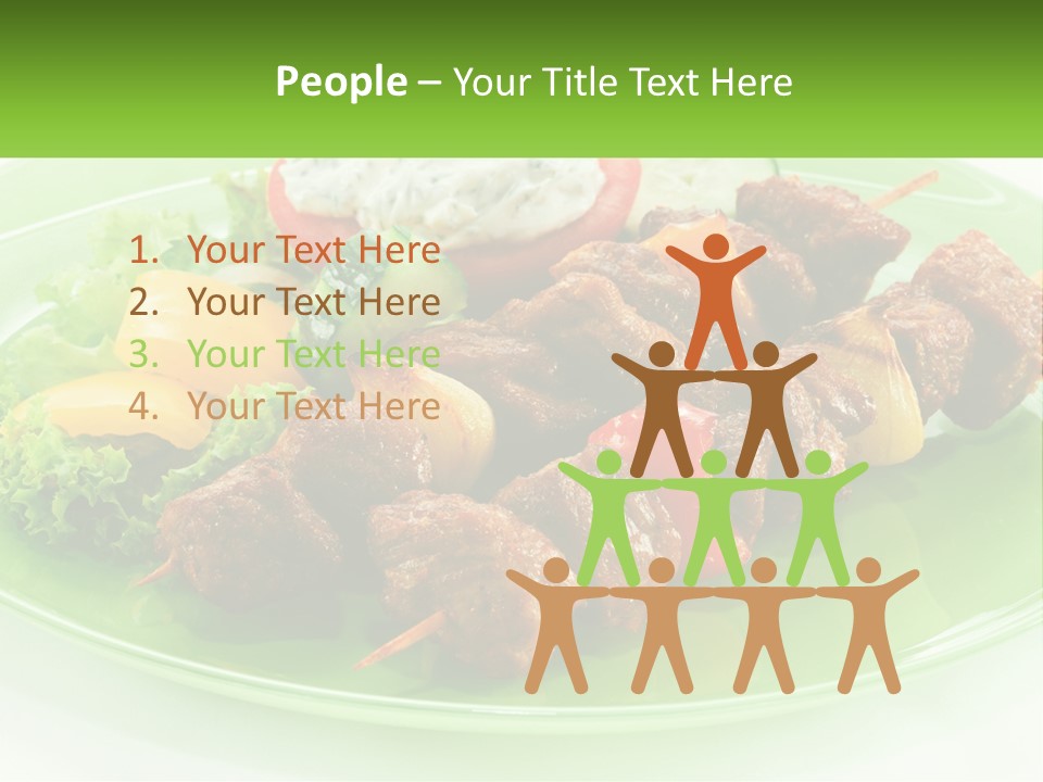 Green Ownership Model PowerPoint Template