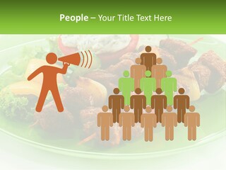 Green Ownership Model PowerPoint Template