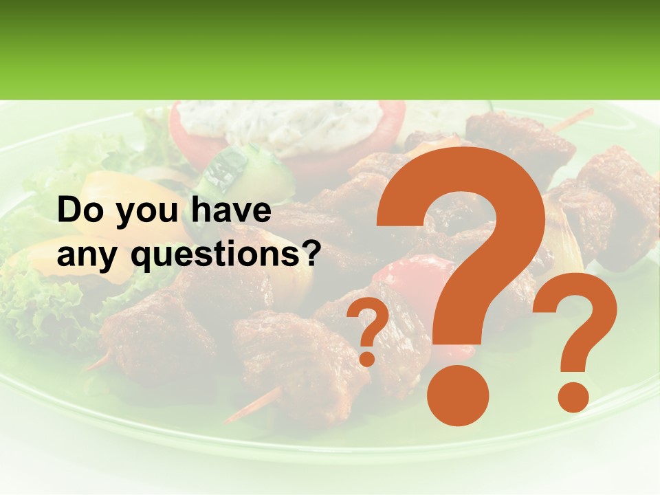 Green Ownership Model PowerPoint Template