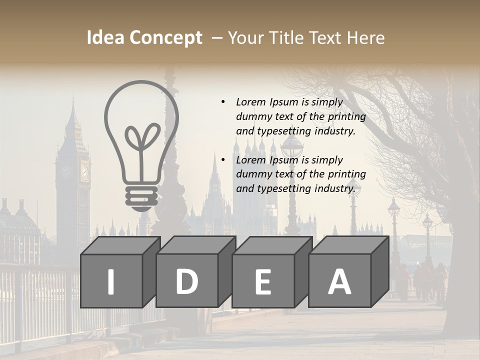 Estate Leaf Grass PowerPoint Template