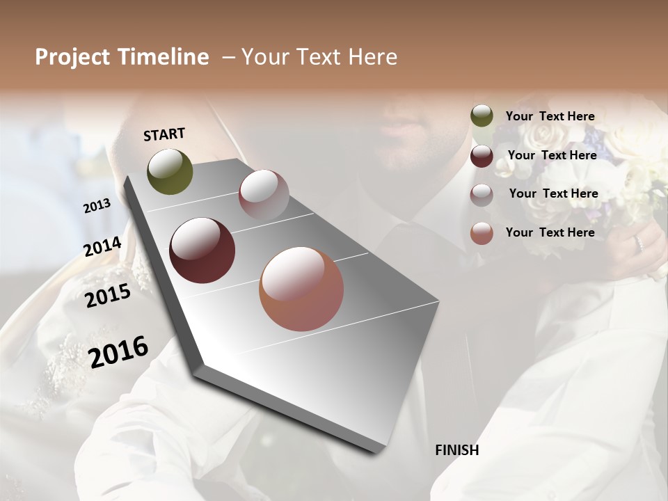 Blue Sky Background Sale PowerPoint Template