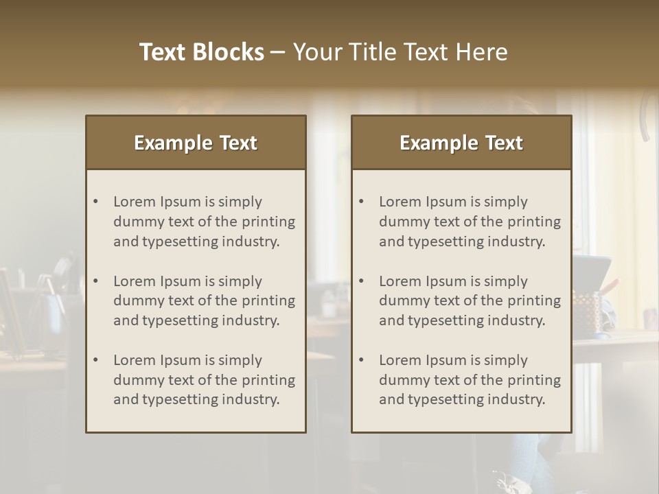 Conceptual Background Holding PowerPoint Template