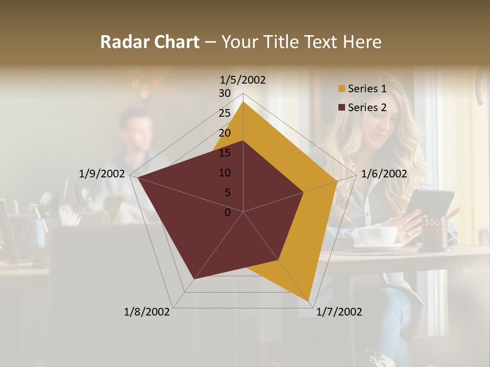 Conceptual Background Holding PowerPoint Template