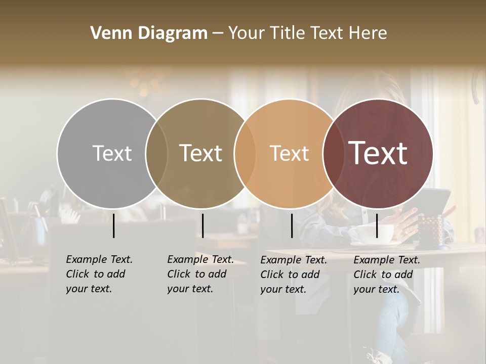 Conceptual Background Holding PowerPoint Template