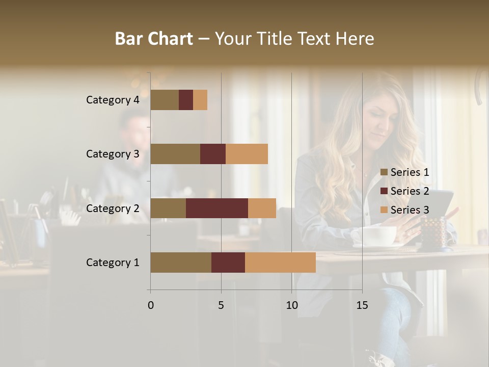Conceptual Background Holding PowerPoint Template