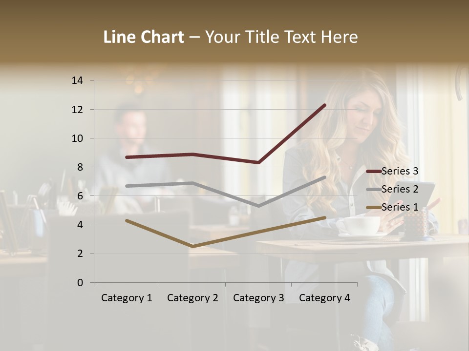 Conceptual Background Holding PowerPoint Template