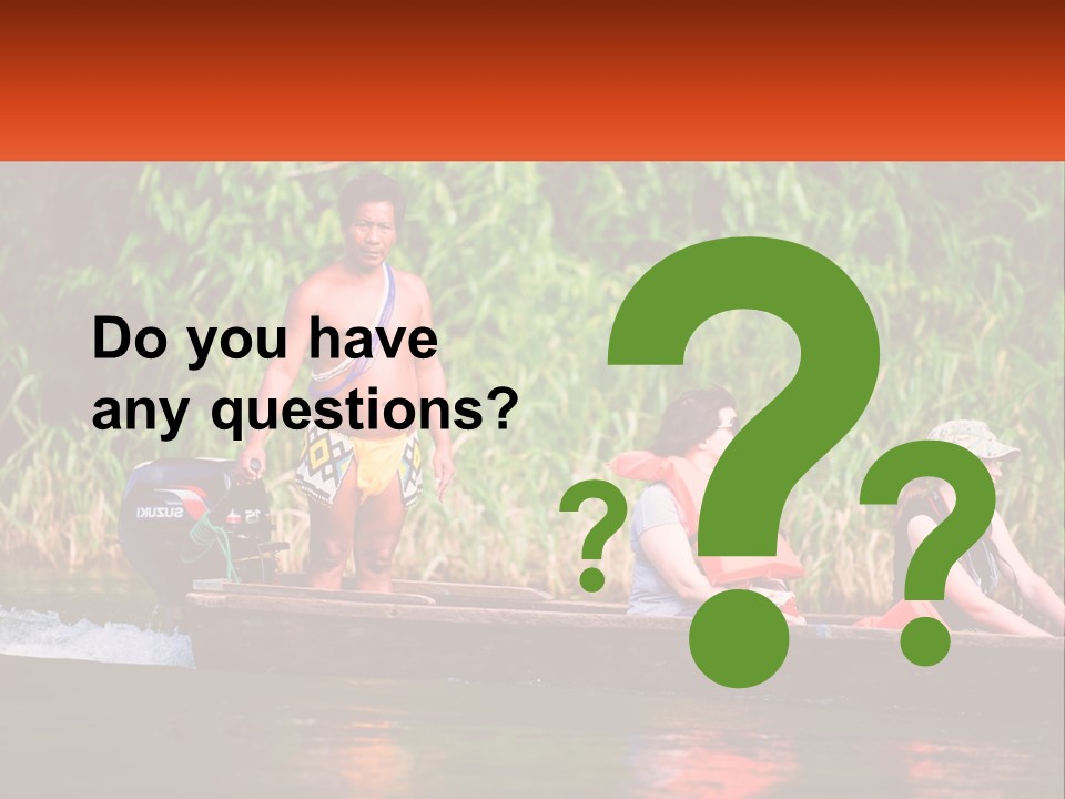 Blue Sky Background Leaf PowerPoint Template