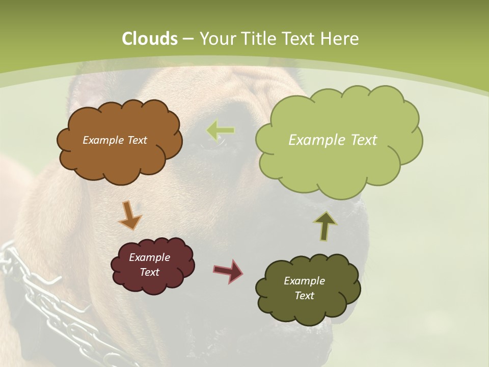Nature Purchase Cloud PowerPoint Template