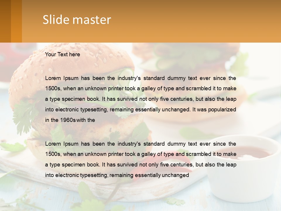 Human Hand Estate Loan PowerPoint Template