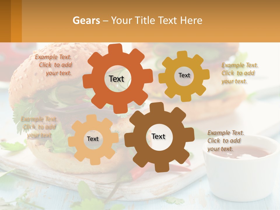 Human Hand Estate Loan PowerPoint Template