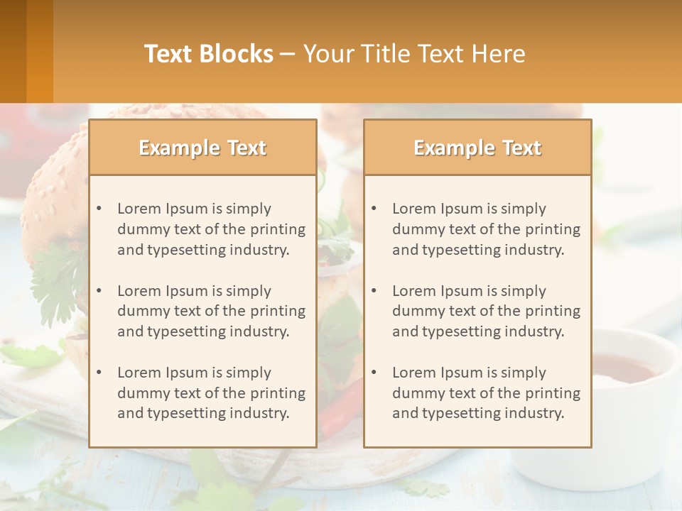 Human Hand Estate Loan PowerPoint Template