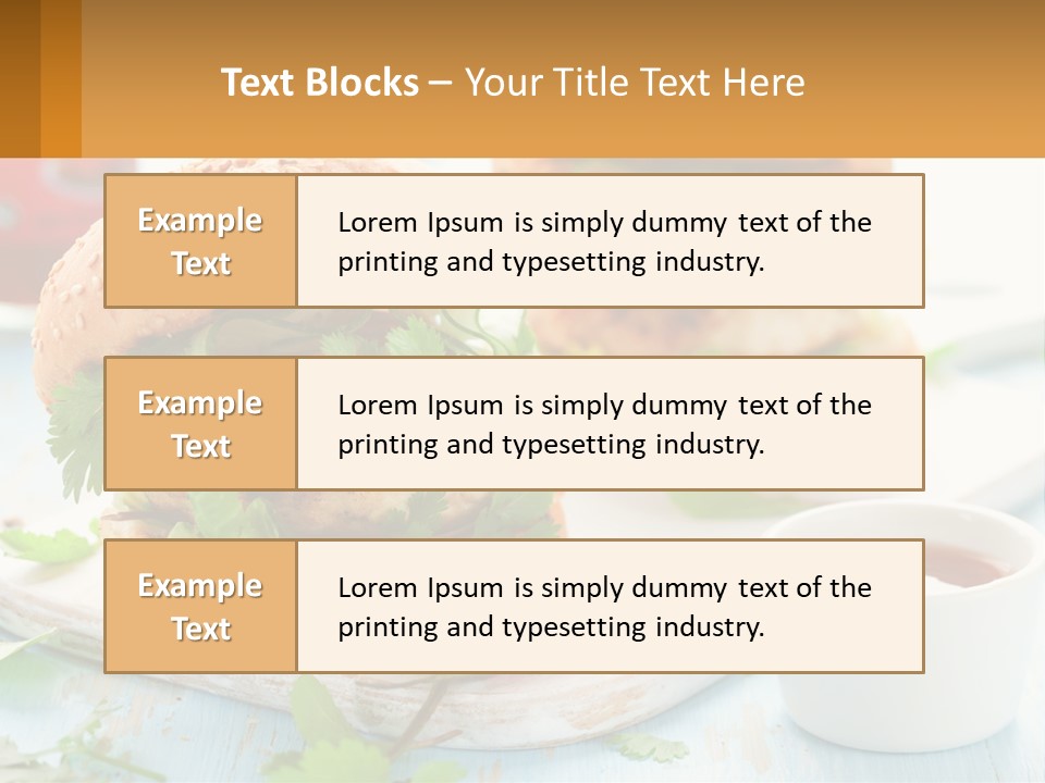 Human Hand Estate Loan PowerPoint Template