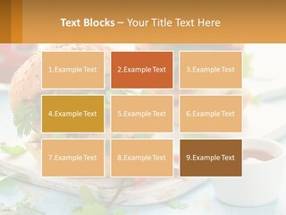 Human Hand Estate Loan PowerPoint Template