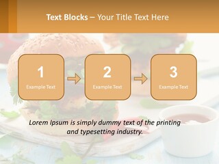 Human Hand Estate Loan PowerPoint Template