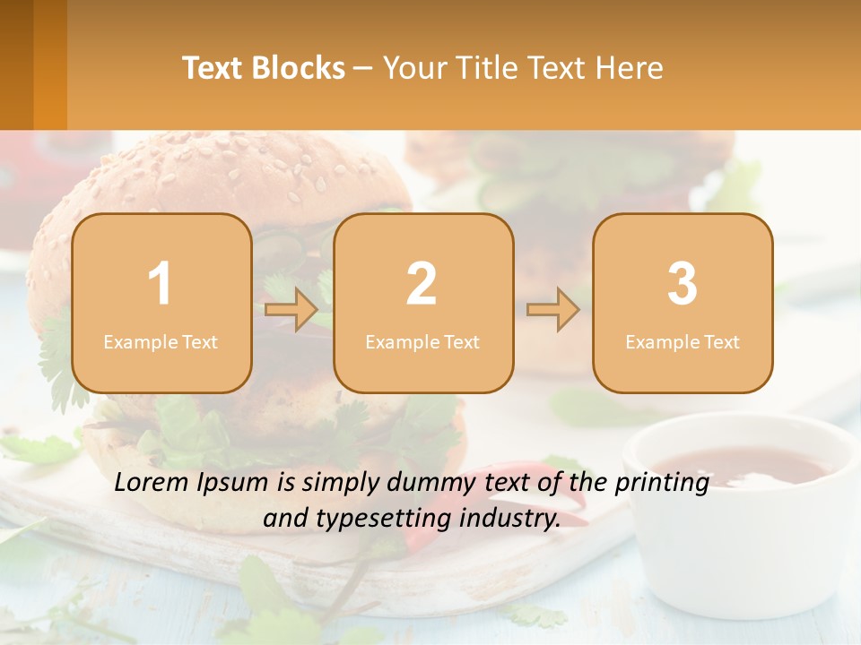 Human Hand Estate Loan PowerPoint Template