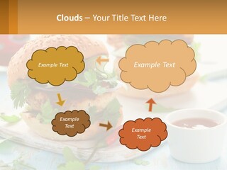 Human Hand Estate Loan PowerPoint Template