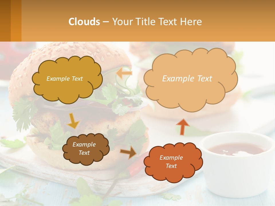 Human Hand Estate Loan PowerPoint Template