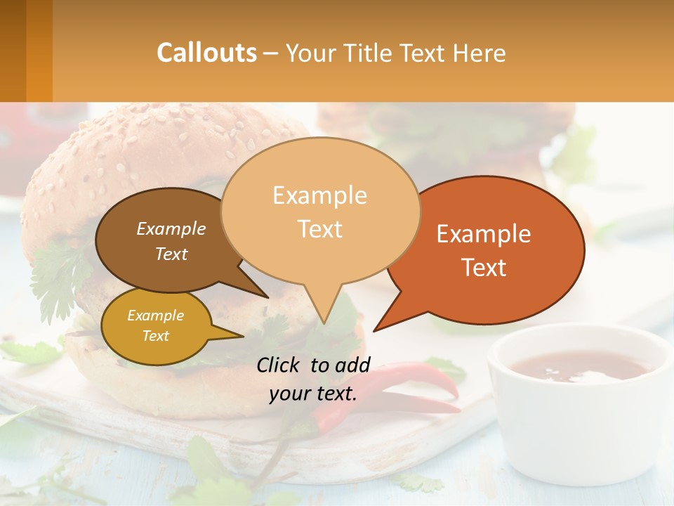 Human Hand Estate Loan PowerPoint Template