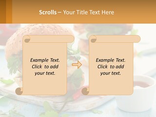 Human Hand Estate Loan PowerPoint Template
