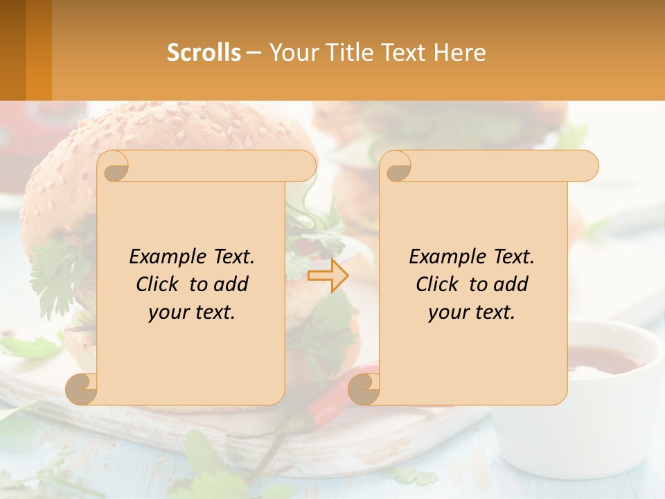 Human Hand Estate Loan PowerPoint Template