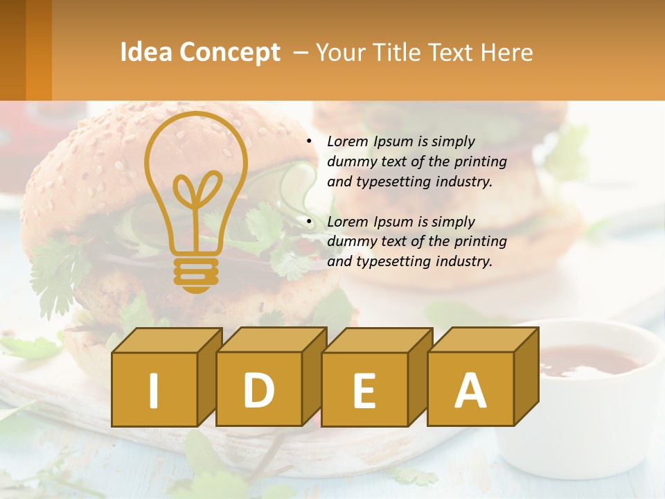 Human Hand Estate Loan PowerPoint Template