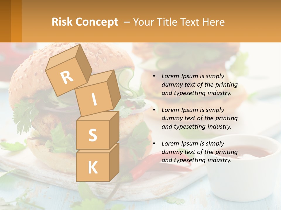 Human Hand Estate Loan PowerPoint Template