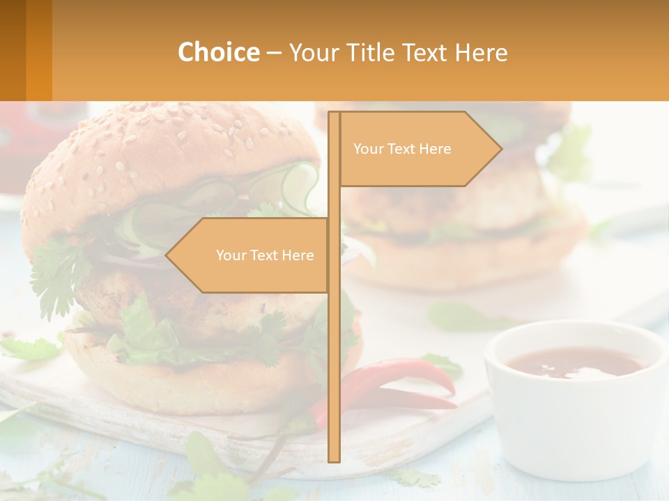 Human Hand Estate Loan PowerPoint Template
