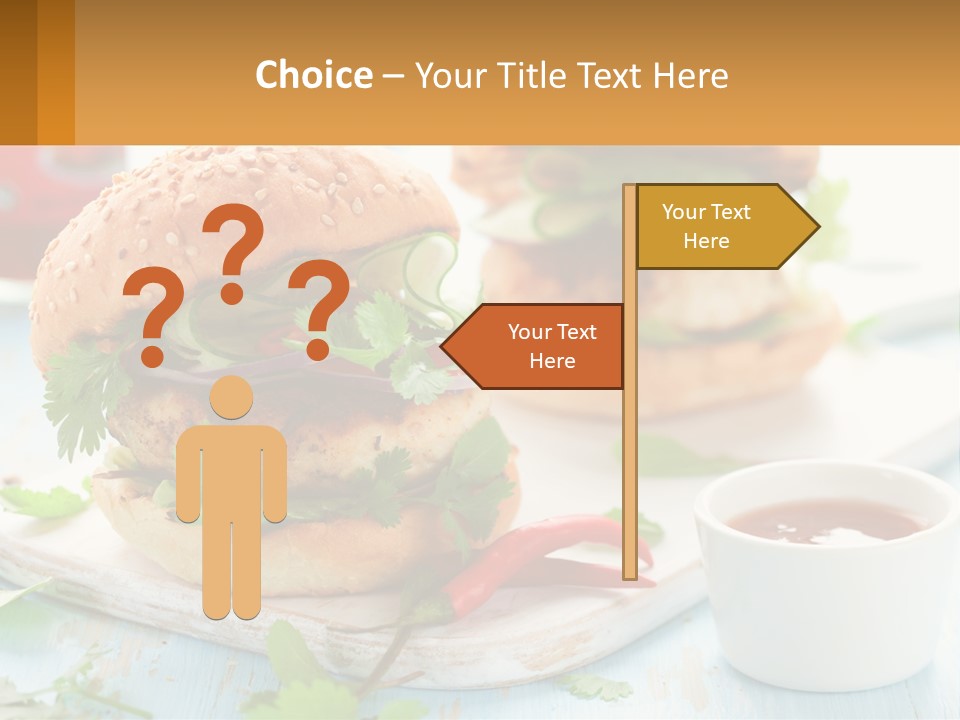 Human Hand Estate Loan PowerPoint Template