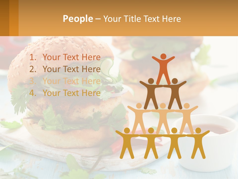 Human Hand Estate Loan PowerPoint Template