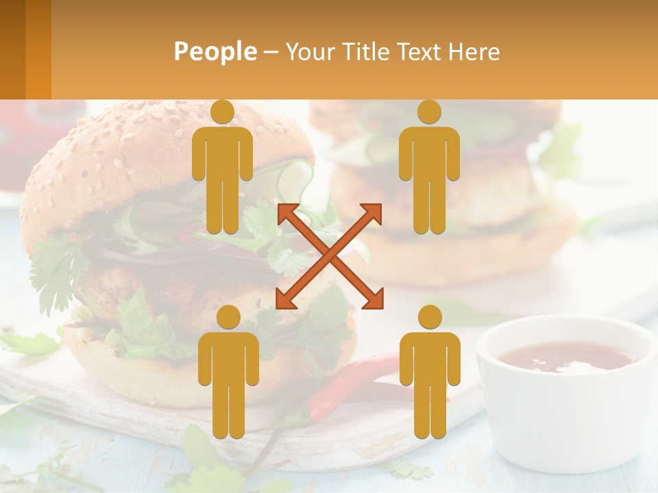 Human Hand Estate Loan PowerPoint Template