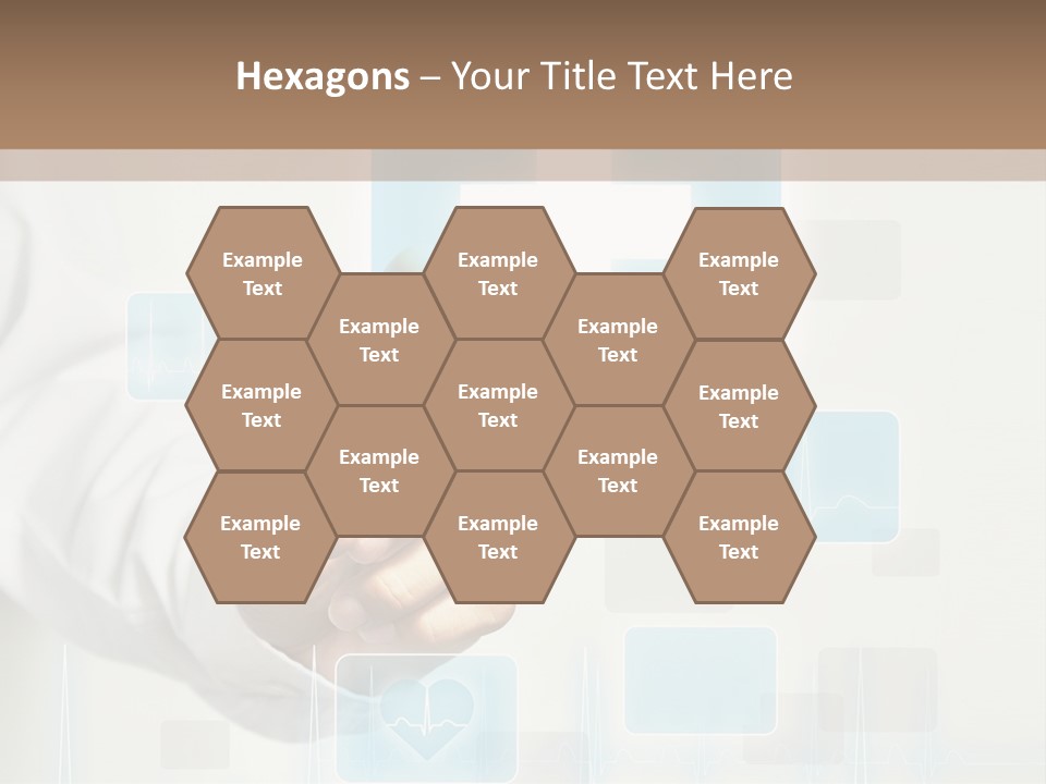 Grass Business Man PowerPoint Template