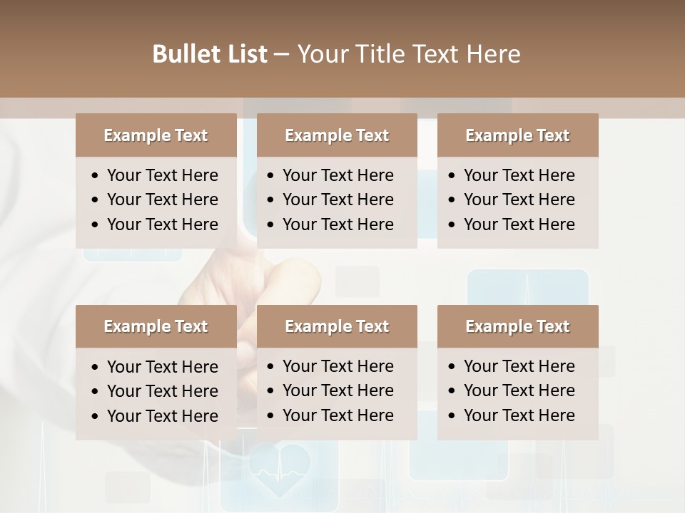 Grass Business Man PowerPoint Template