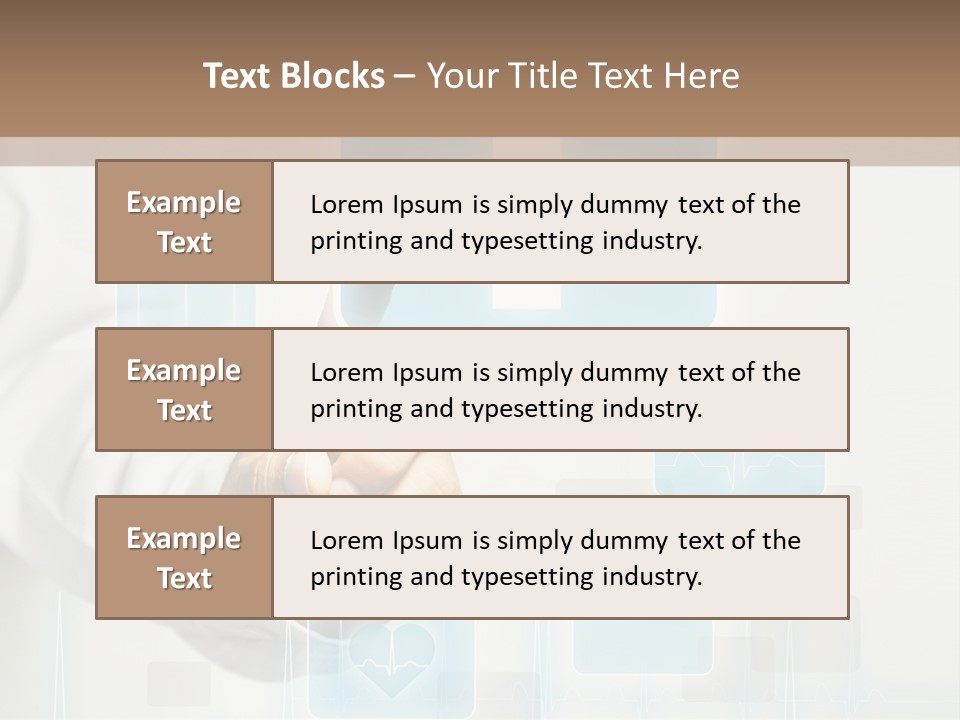 Grass Business Man PowerPoint Template