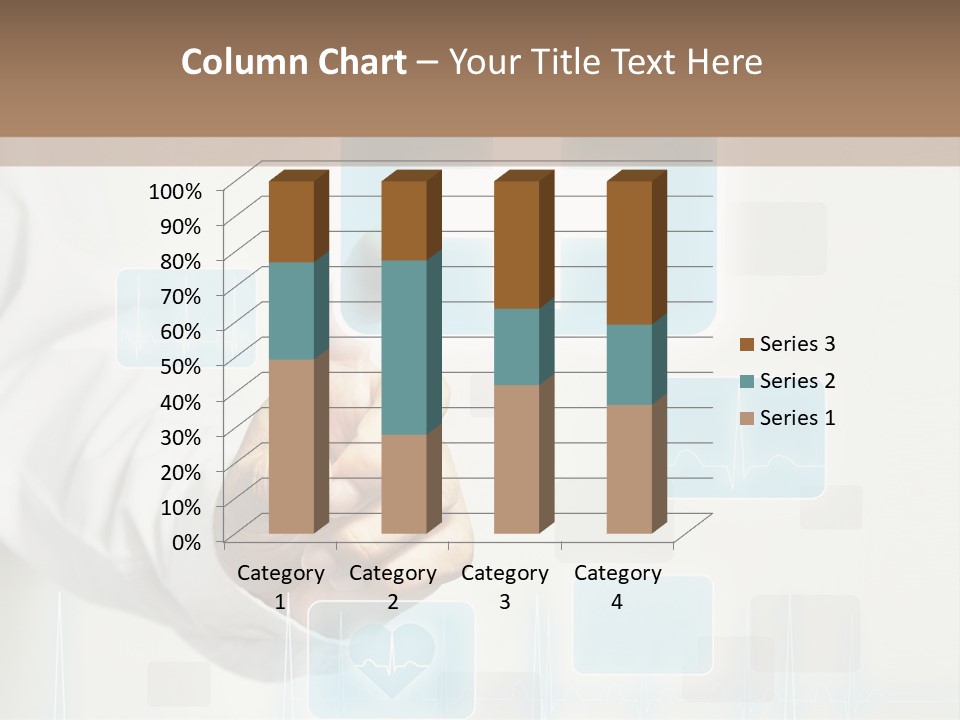 Grass Business Man PowerPoint Template