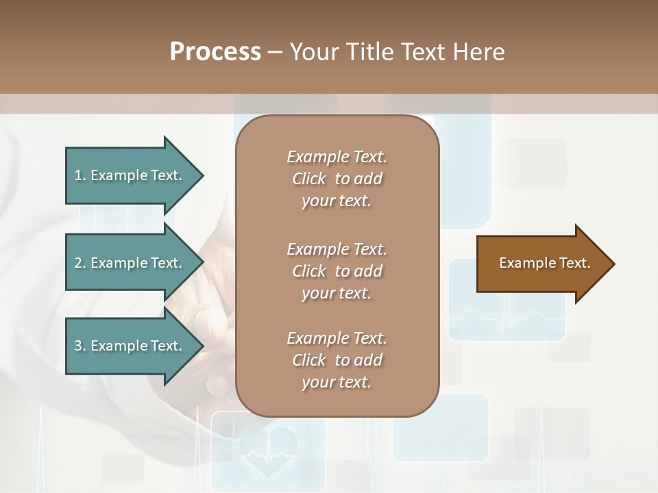 Grass Business Man PowerPoint Template