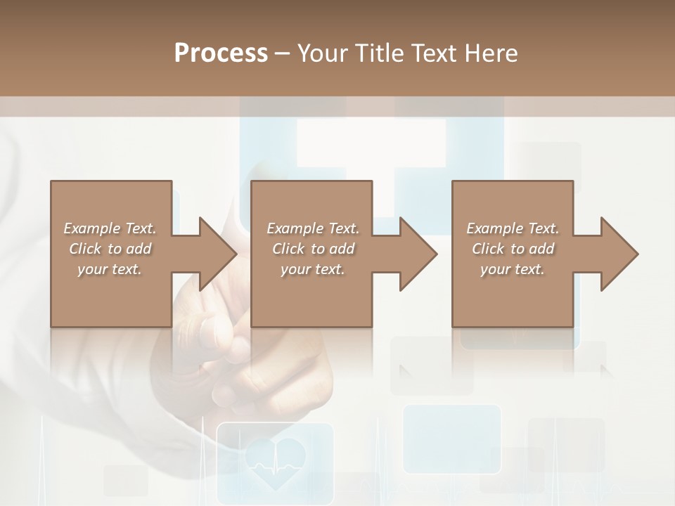 Grass Business Man PowerPoint Template