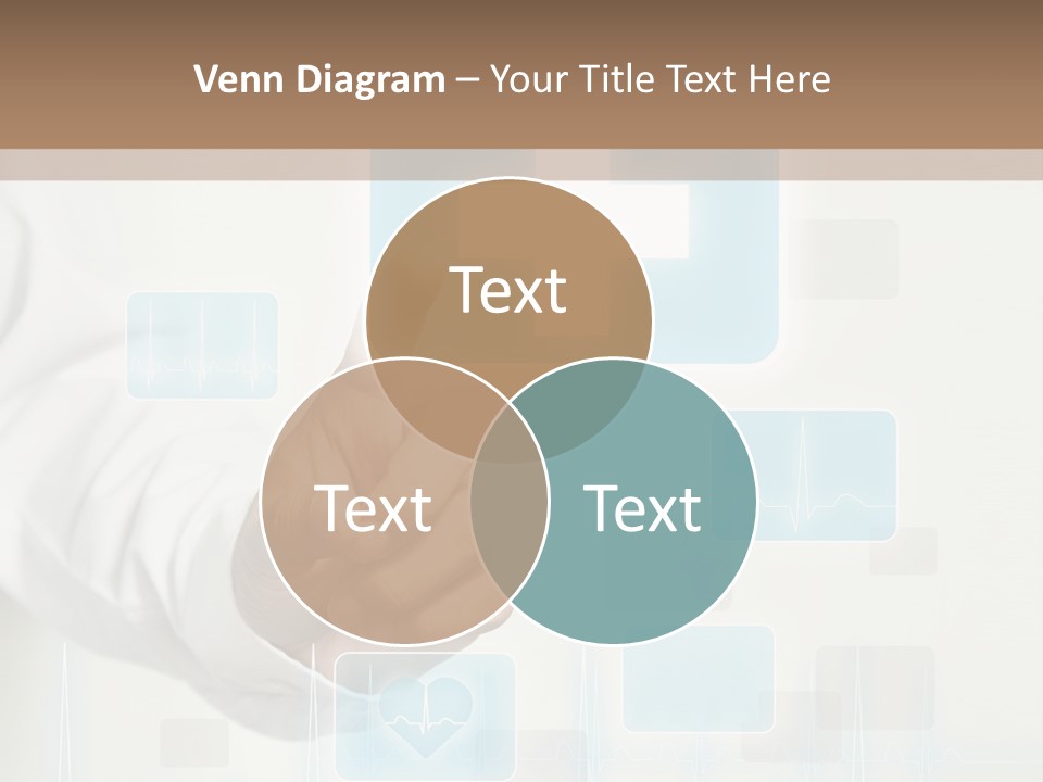 Grass Business Man PowerPoint Template