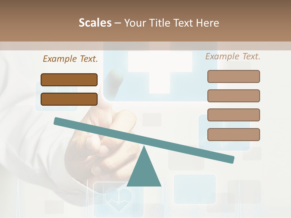 Grass Business Man PowerPoint Template