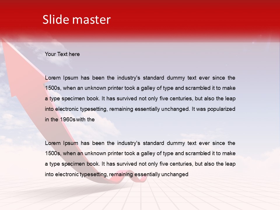 Conceptual Leaf Lawn PowerPoint Template
