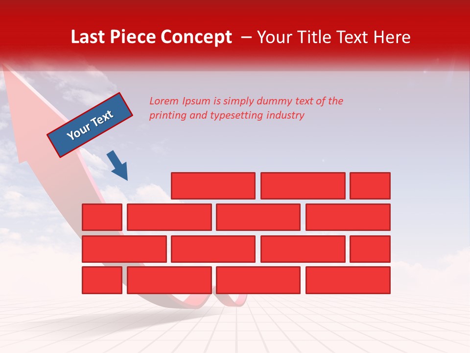 Conceptual Leaf Lawn PowerPoint Template